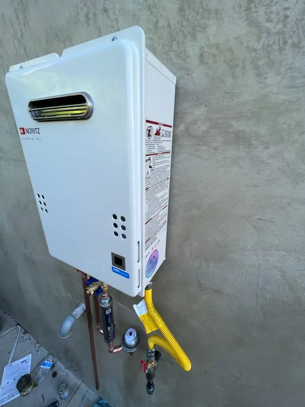 Tankless water heater installation for Nevada Street homes